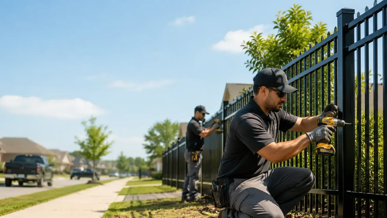 Metal Fence Installation in Atlanta, NY